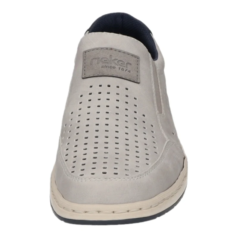 Rieker Slipper/Kletthalbschuh luftdurchlässig (durchbrochenes/geflochtenes Obermaterial)
