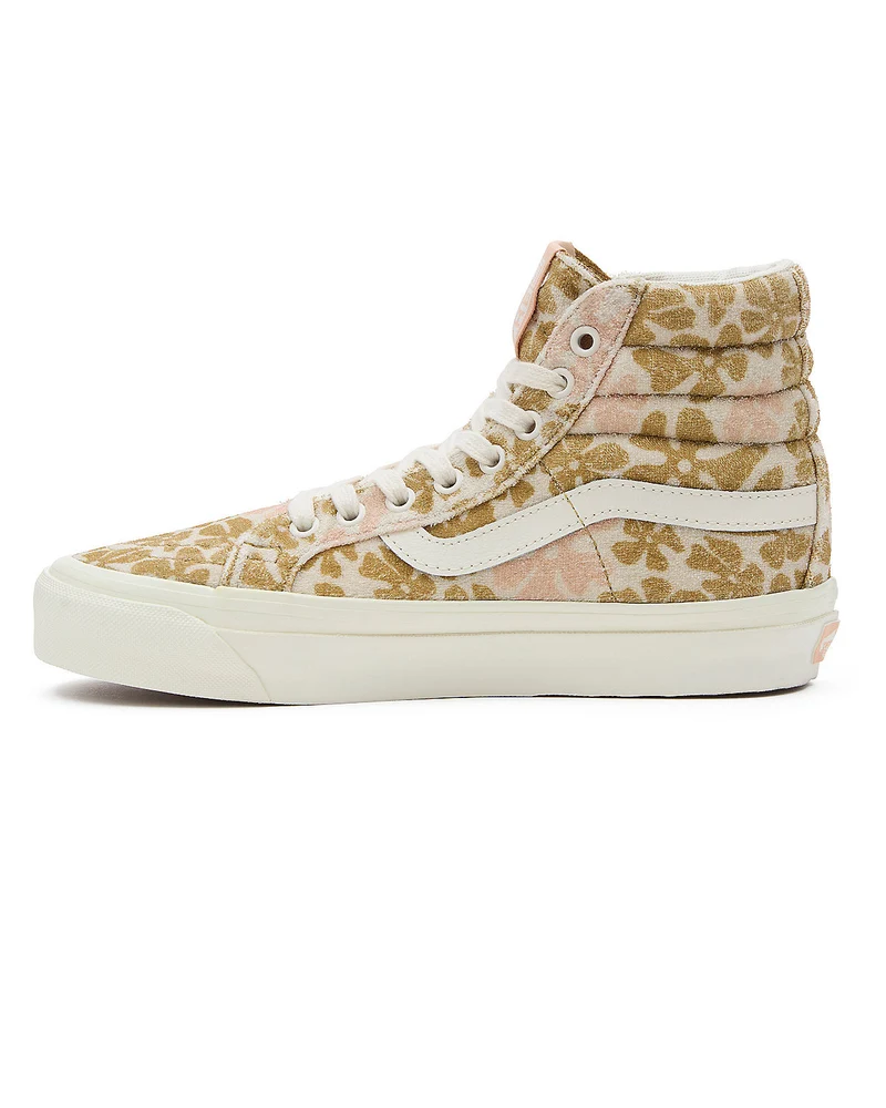 VANS Unisex Sk8-Hi Reissue 38 Trainer – Groovy Floral Peach
