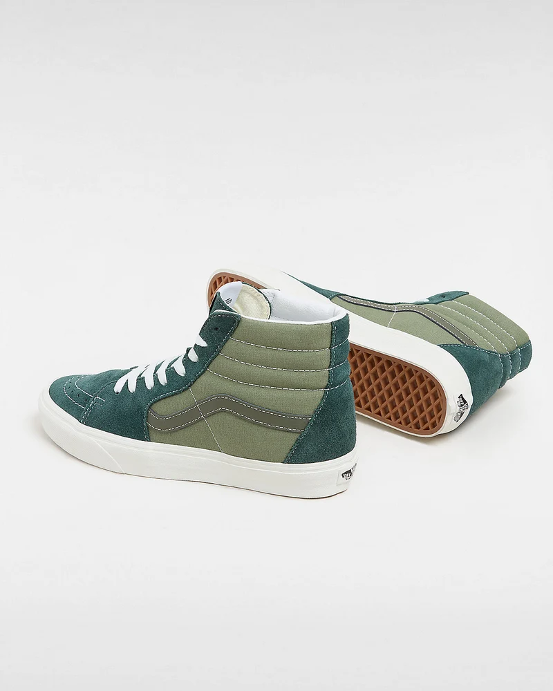 VANS Unisex Sk8-Hi Tri-Tone-Turnschuhe – Grün