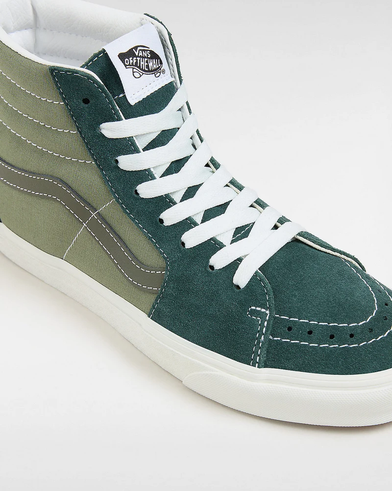 VANS Unisex Sk8-Hi Tri-Tone-Turnschuhe – Grün
