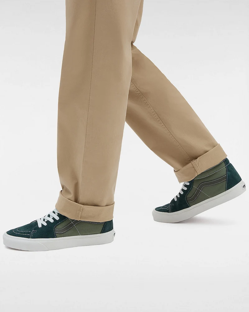 VANS Unisex Sk8-Hi Tri-Tone-Turnschuhe – Grün