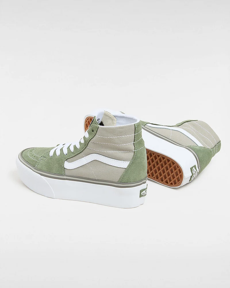 VANS Unisex Sk8-Hi Tapered Stackform Trainer – Grün