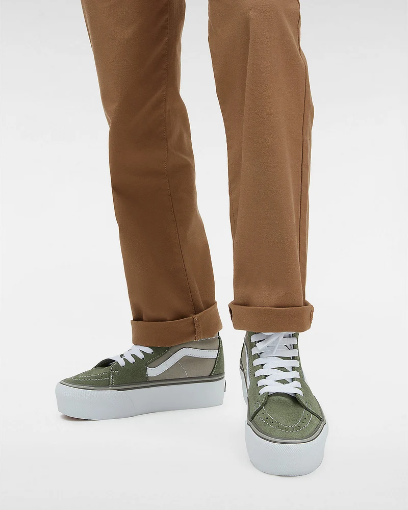 VANS Unisex Sk8-Hi Tapered Stackform Trainer – Grün