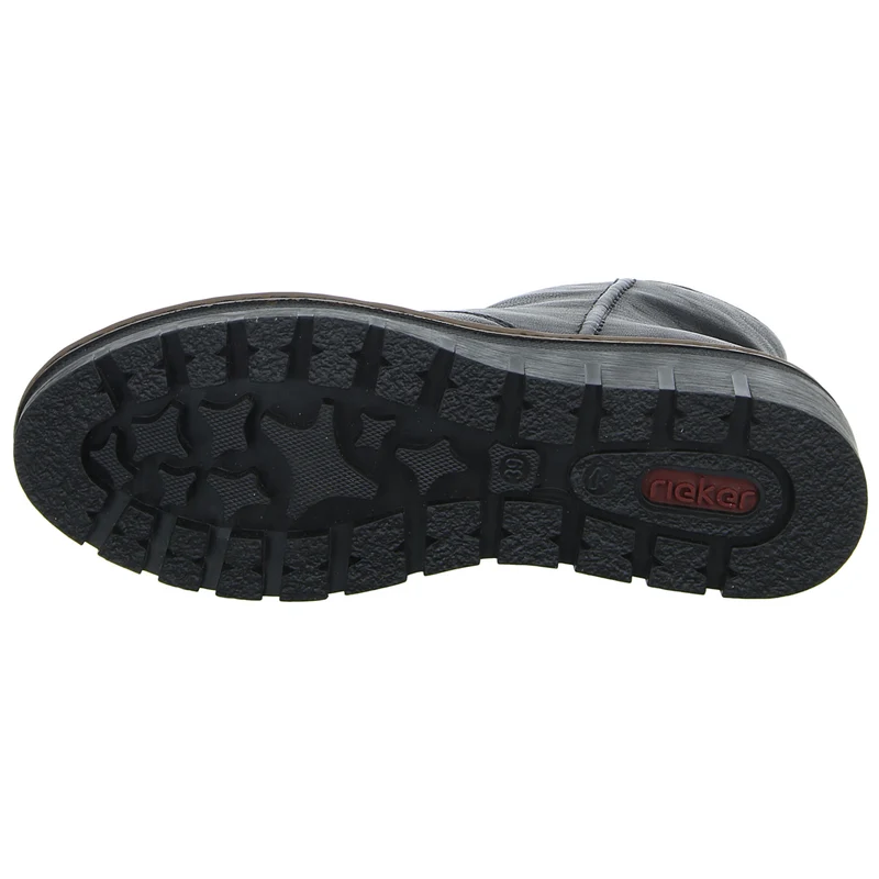 Rieker Schlupf-/Reißverschlußstiefelette Warmfutter bis 35mm Absatz (casual)