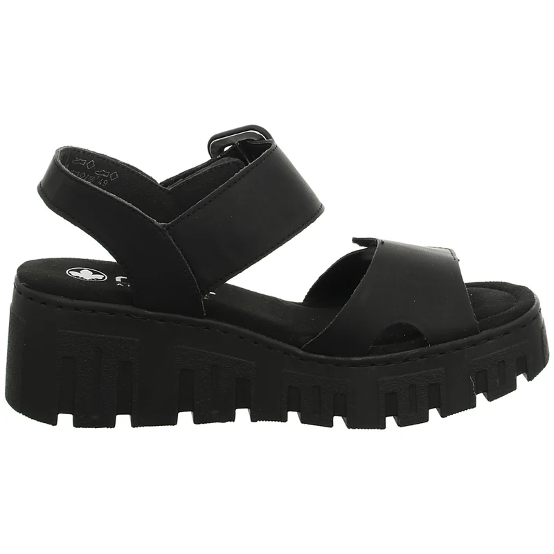 Rieker Keil Sandalette ab 30mm Sohlenhöhe