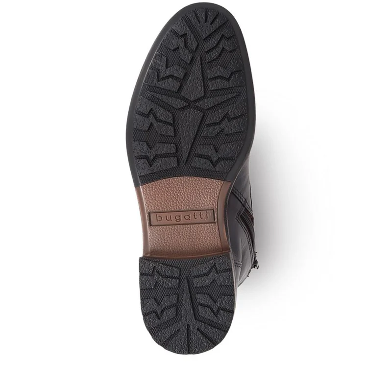 Lace-Up Ankle Boots - BUG40505 / 325 712 - Dark Brown