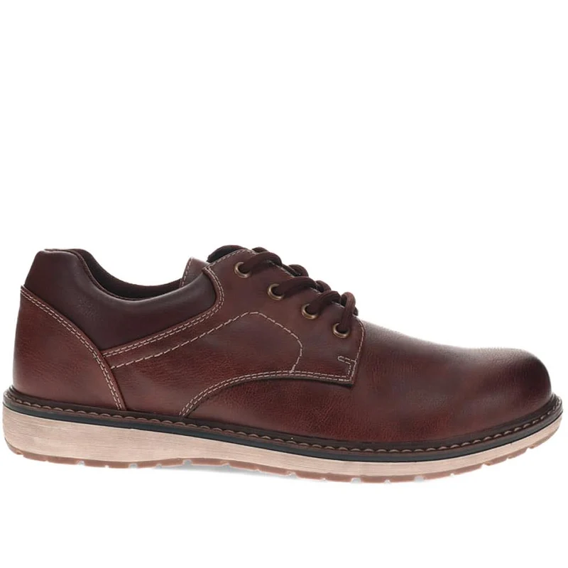 Lace-Up Shoes - WBINS40051 / 325 791 - Brown