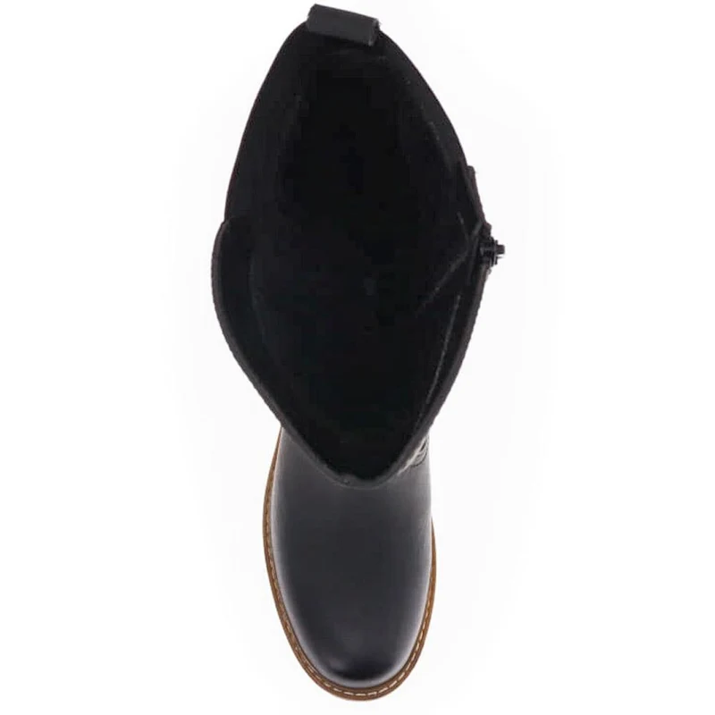 Dual-Buckle Long Boots - PINYI40005 / 326 150 - Black