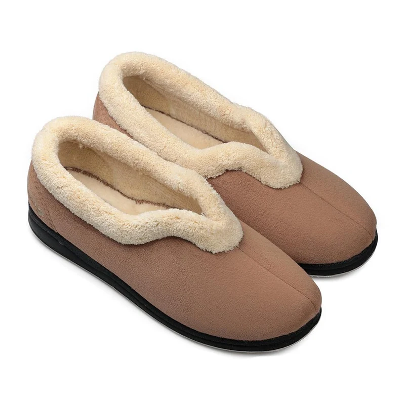 Padders Ladies Slippers 2E Fit Vulcanised - CARMEN