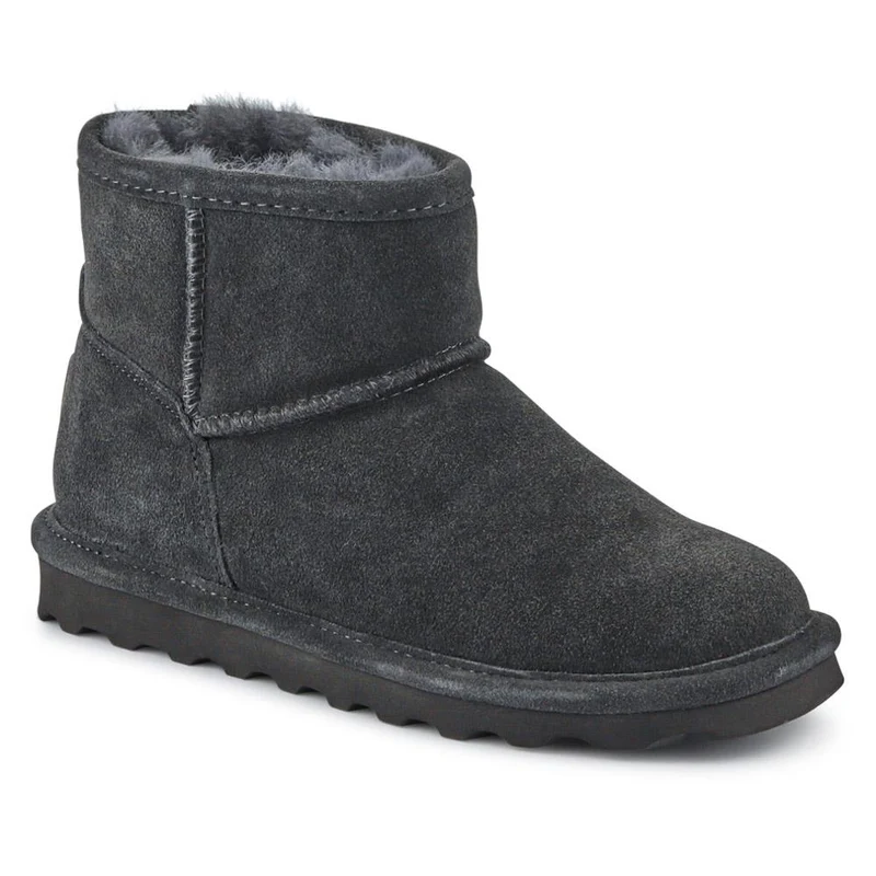 Soft, Faux-Fur-Lined Ankle Boots - EDNB40036 / 326 897