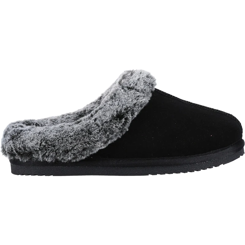 Hush Puppies Damen Amara Slipper – Schwarz