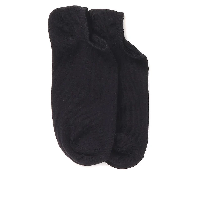 3-Pack No Show Ankle Socks - ASENA37003 / 324 031 - Black