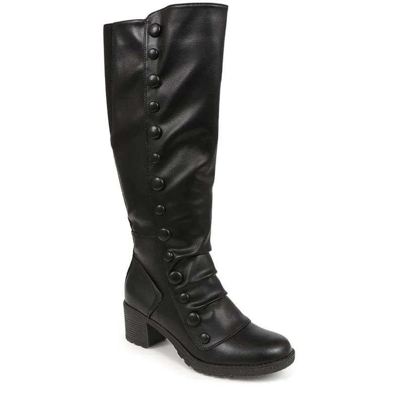 Knee-High Boots - WBINS40107 / 325 984 - Black