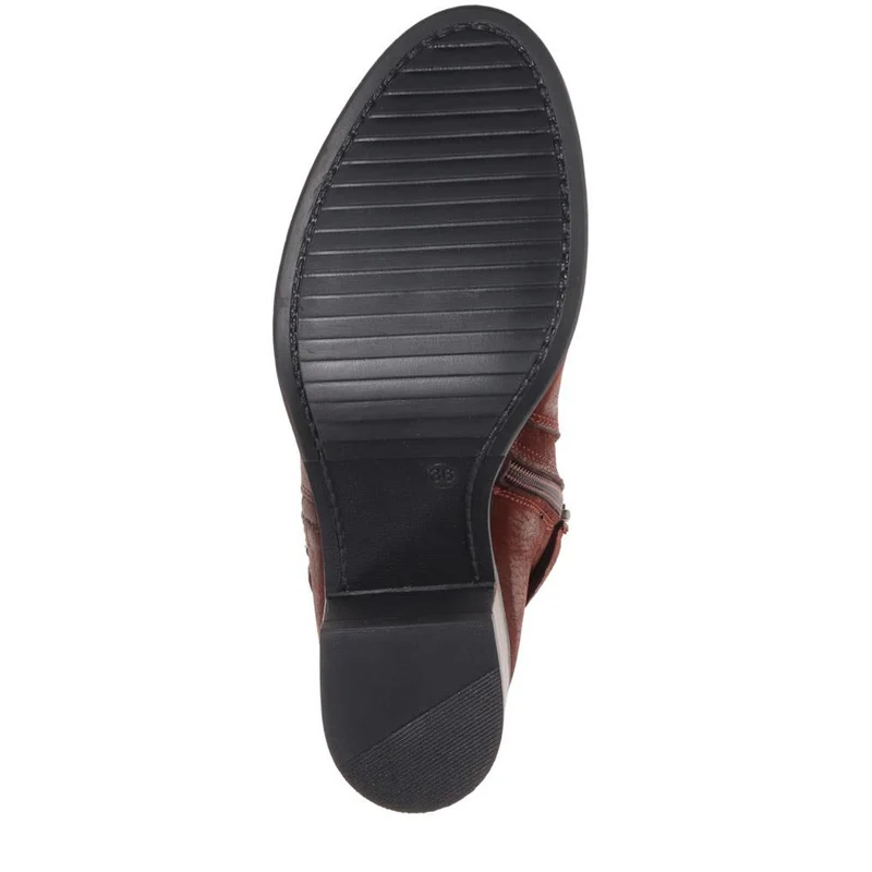 Heeled Ankle Boots - VAN40504 / 326 726 - Dark Brown
