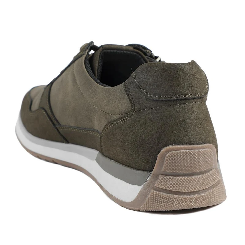 Lace Up Trainer with Grip Sole - GANG42005 / 327 859 - Khaki