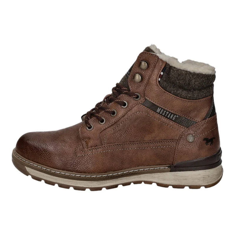 MUSTANG Schnürstiefelette Warmfutter Freizeit (casual)