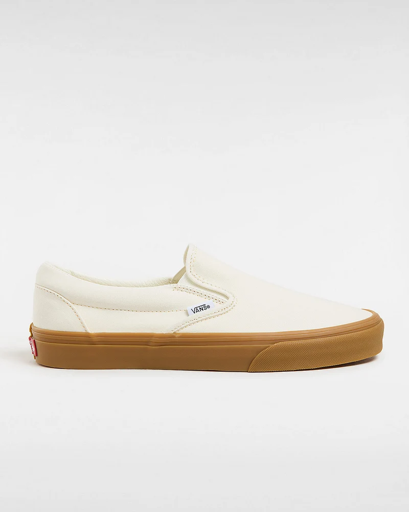 VANS Klassische Unisex-Slip-On-Sneaker – Marshmallow/Gummi