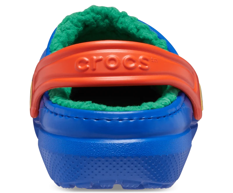 CROCS Kinderklassiker Lined Clog - Blauer Blitz