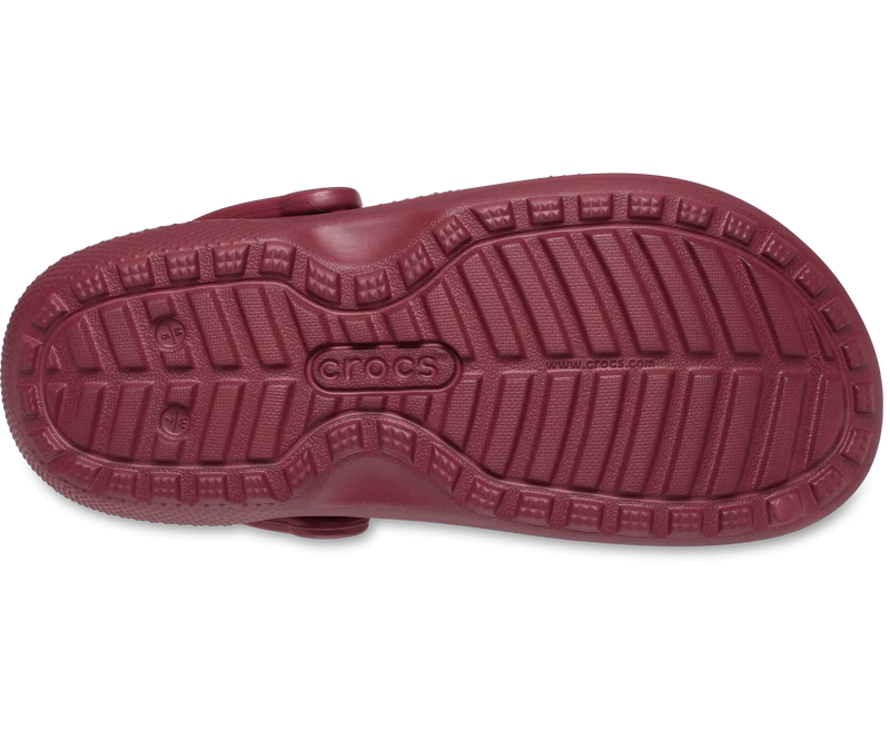 Crocs Unisex-Klassiker Lined Clog - Rote Beete
