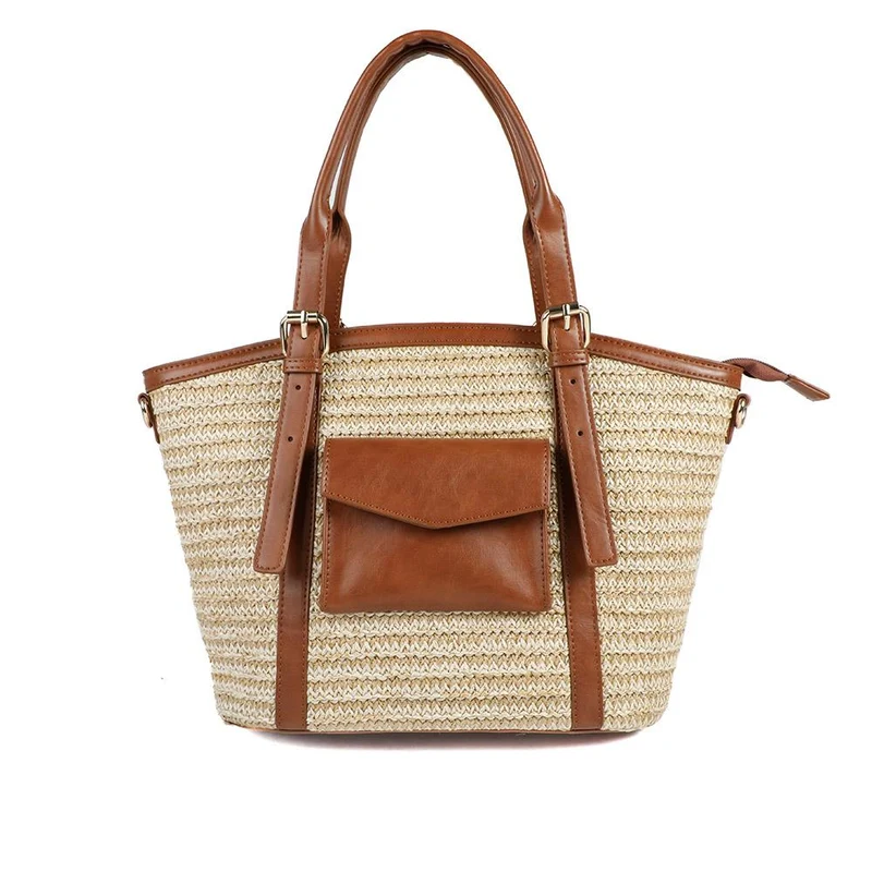 Adjustable Woven Tote Bag - RIM43001 / 329 298 - Tan