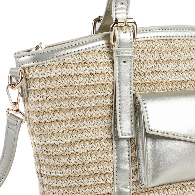 Adjustable Woven Tote Bag - RIM43001 / 329 298 - Gold