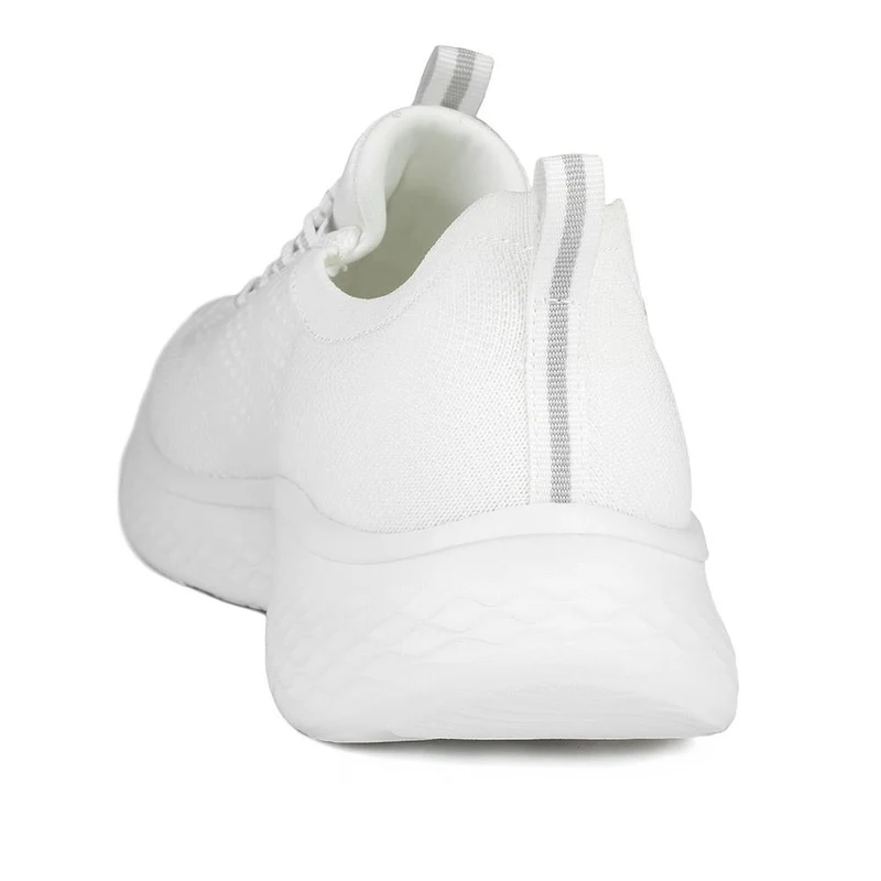 Wide Fit Easy Step In Bungee Lace Trainers - BRK42002 / 328 108 - White