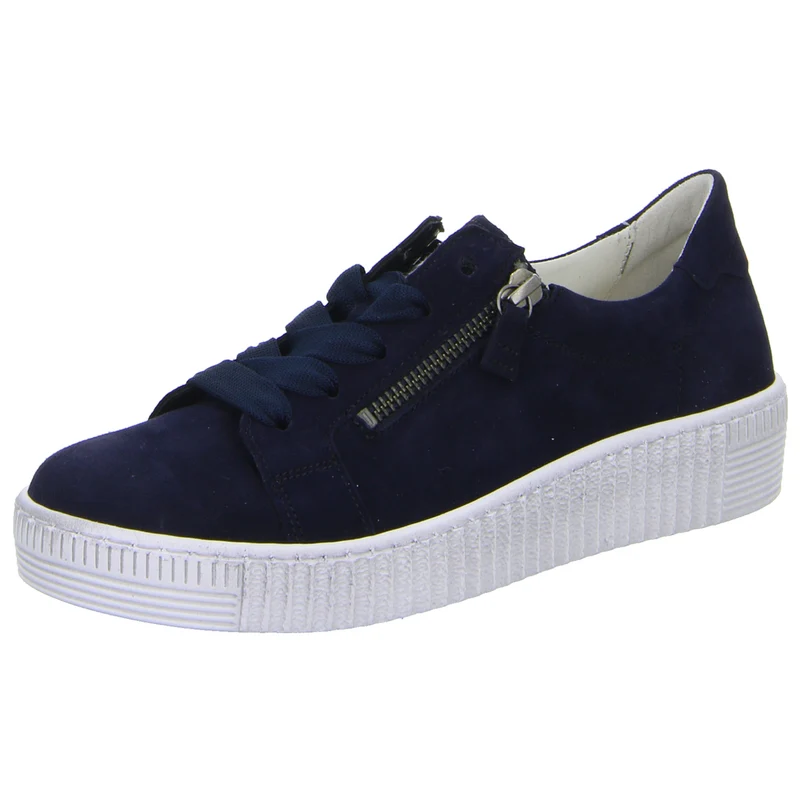 Gabor Schnürhalbschuh Sneaker (sportlich) Samtchevreau