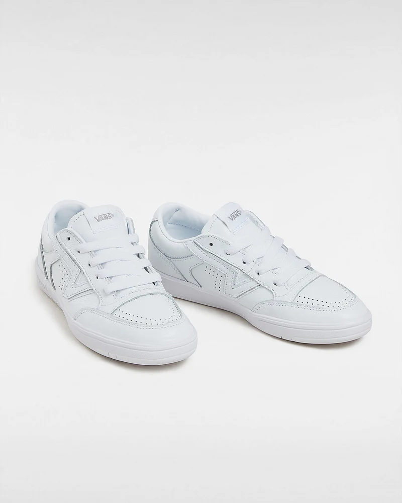 VANS Unisex Lowland ComfyCush Ledersneaker – True White