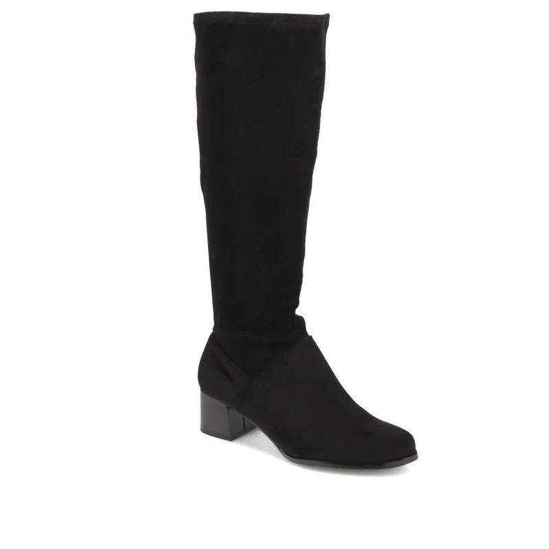 Knee-Length Heeled Boots - WBINS38074 / 324 480