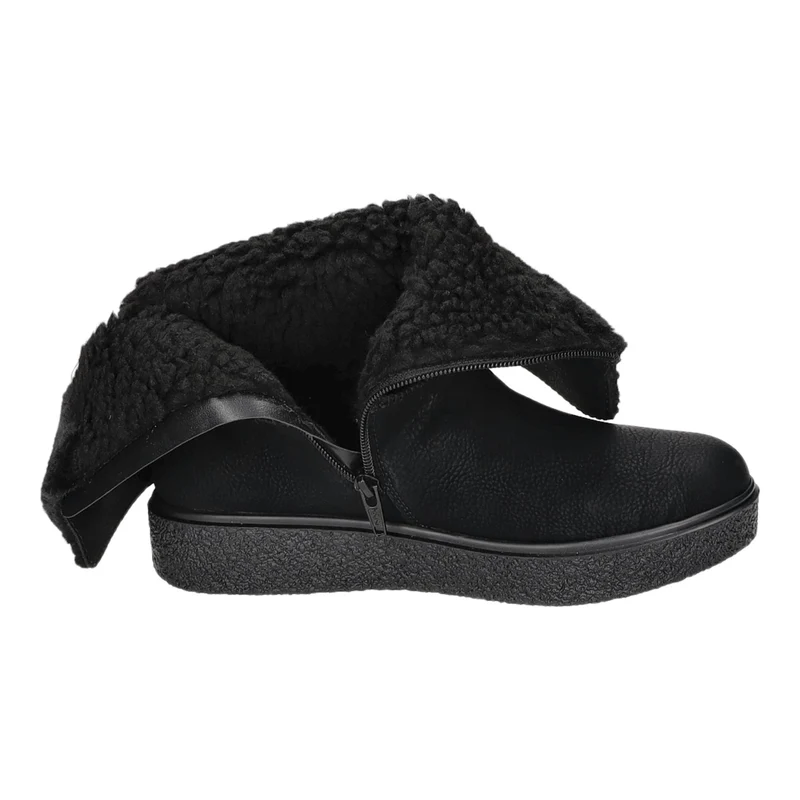 Rieker Schlupf-/Reißverschlußstiefelette Warmfutter bis 35mm Absatz (casual)