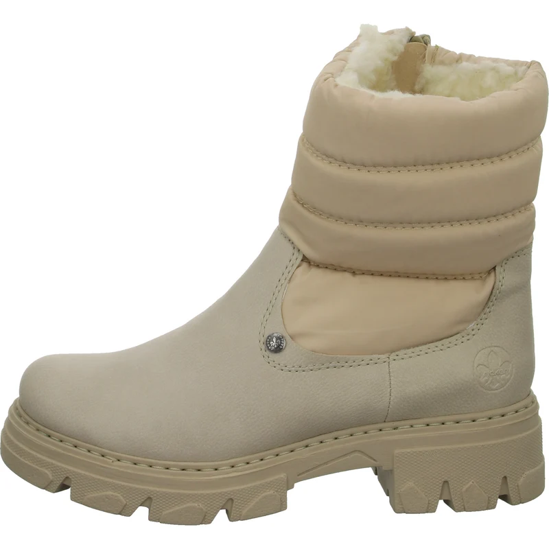 Rieker Schlupf-/Reißverschlußstiefelette Warmfutter bis 35mm Absatz (casual)