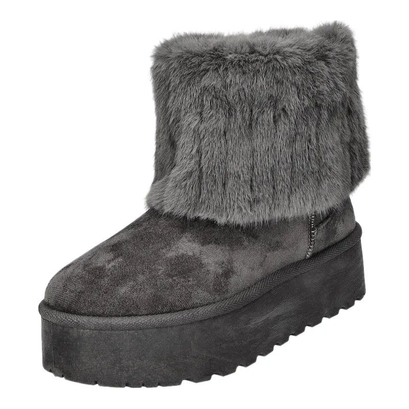 SDS Schlupf-/Reißverschlußstiefelette Warmfutter bis 35mm Absatz (casual)