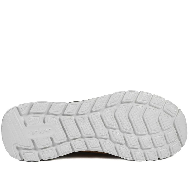 Rieker Breathable Bungee Lace Trainers - RKR43570 / 328 775 - Yellow