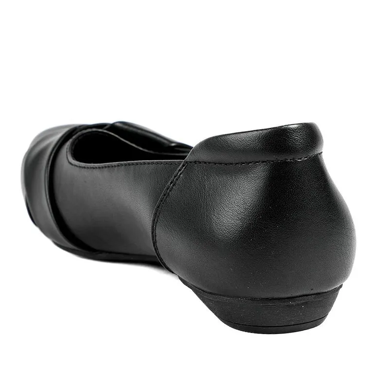 Wide Fit Comfort Ballet Flats - WBINS43067 / 329 024 - Black