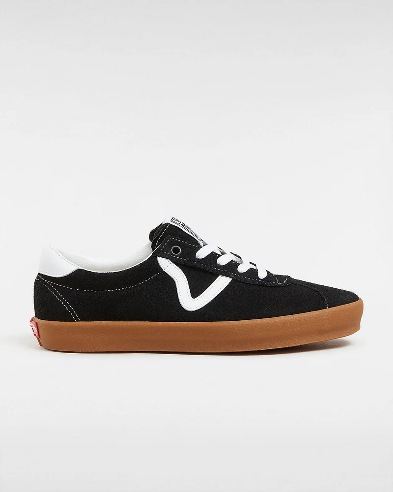 VANS Unisex-Sport-Low-Sneaker – Schwarz/Gummi