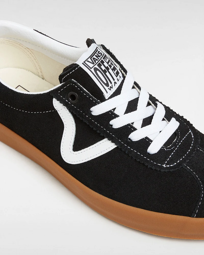 VANS Unisex-Sport-Low-Sneaker – Schwarz/Gummi
