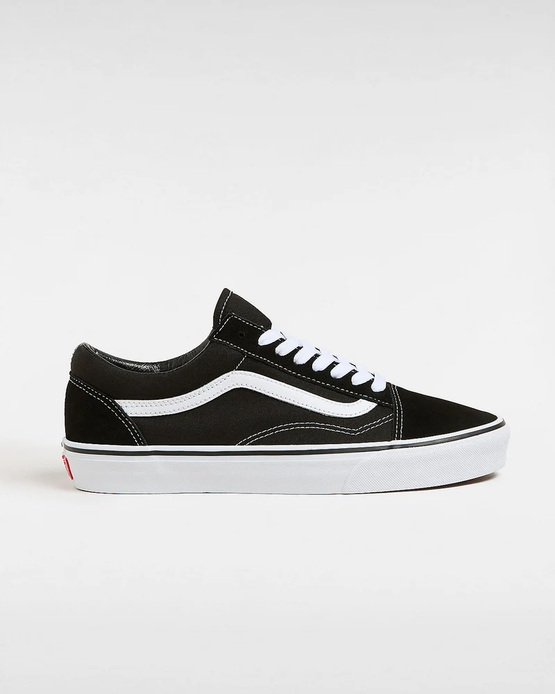 VANS Unisex-Old-Skool-Turnschuhe – Schwarz/Weiß