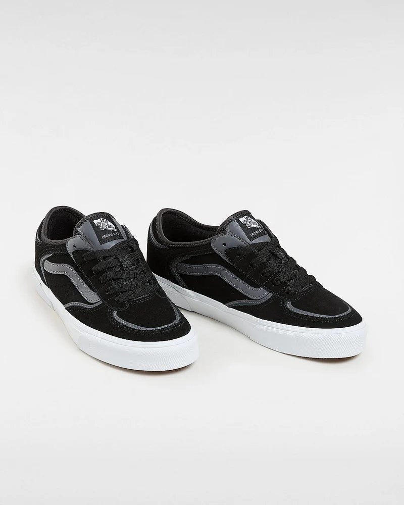 VANS Unisex Rowley Classic Trainer – Schwarz/Asphalt