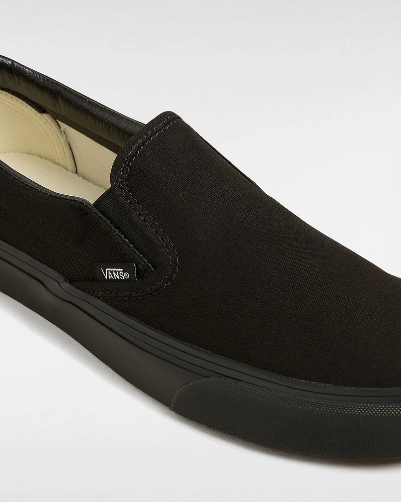VANS Klassische Unisex-Slip-On-Sneaker – Schwarz / Schwarz
