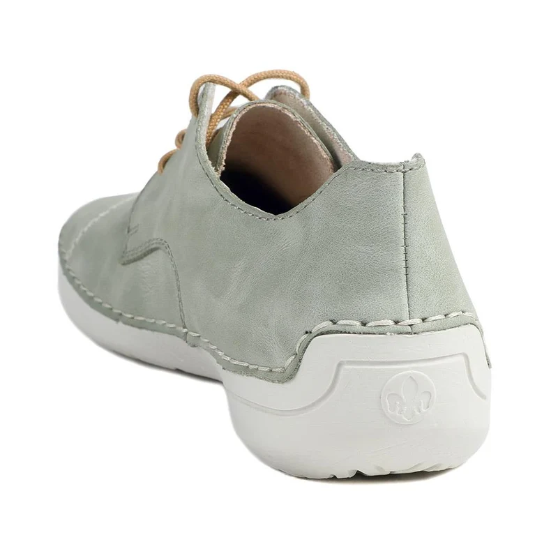 Rieker Angela Lace Up Shoes - RKR43522 / 328 769 - Green