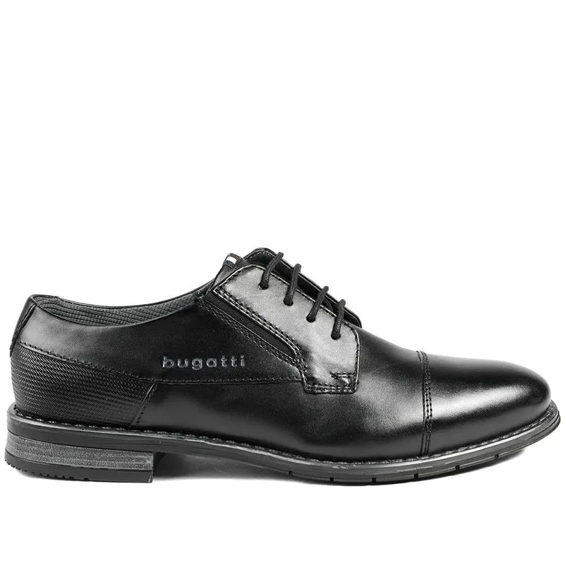 Smart Leather Lace Up Shoes - BUG43501 / 328 751 - Black