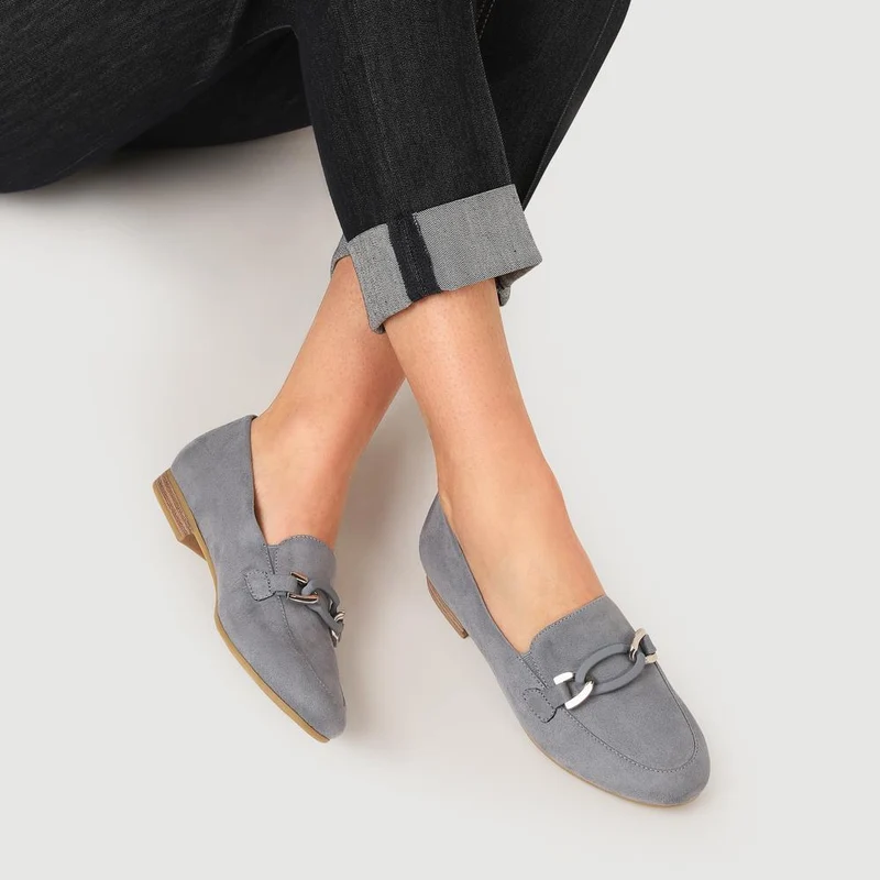Smart Slip On Loafers - JANSP39015 / 324 891 - Light Blue