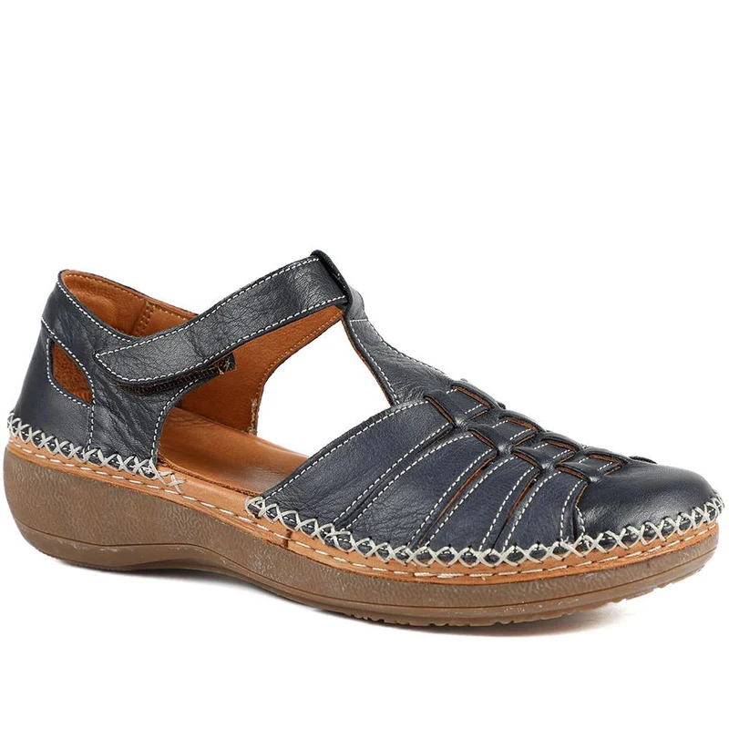 Leather Touch-Fasten Mary Janes - METIN41010 / 327 208