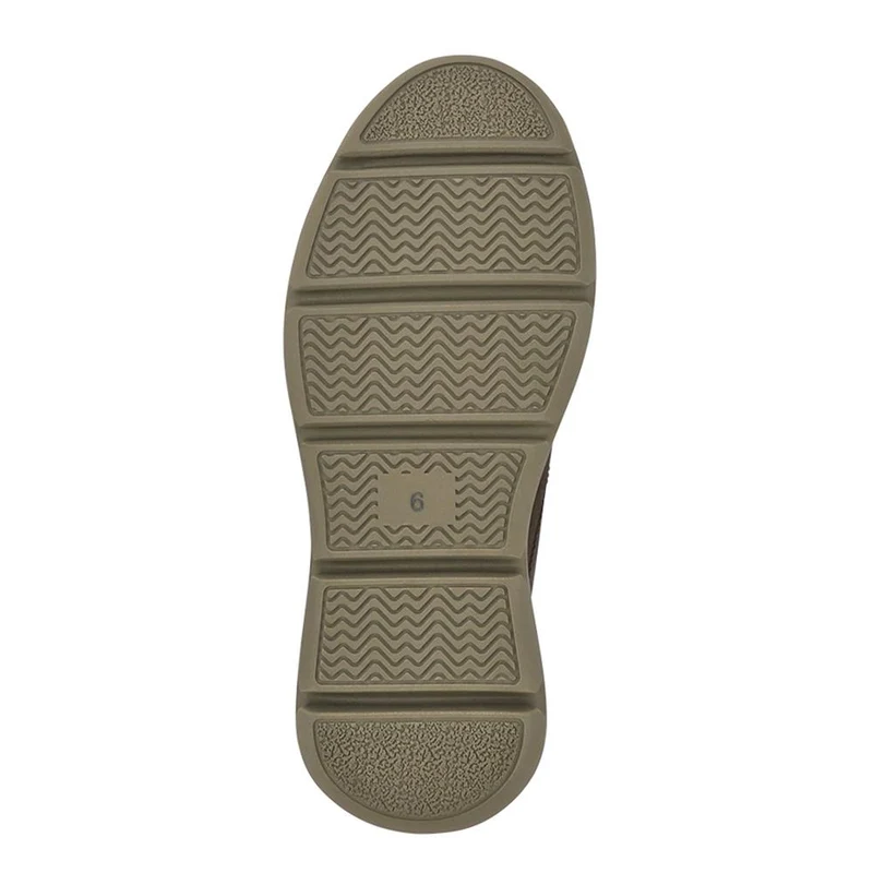 Casual Leather Slip-On Shoes - RISI41000 / 326 954 - Brown
