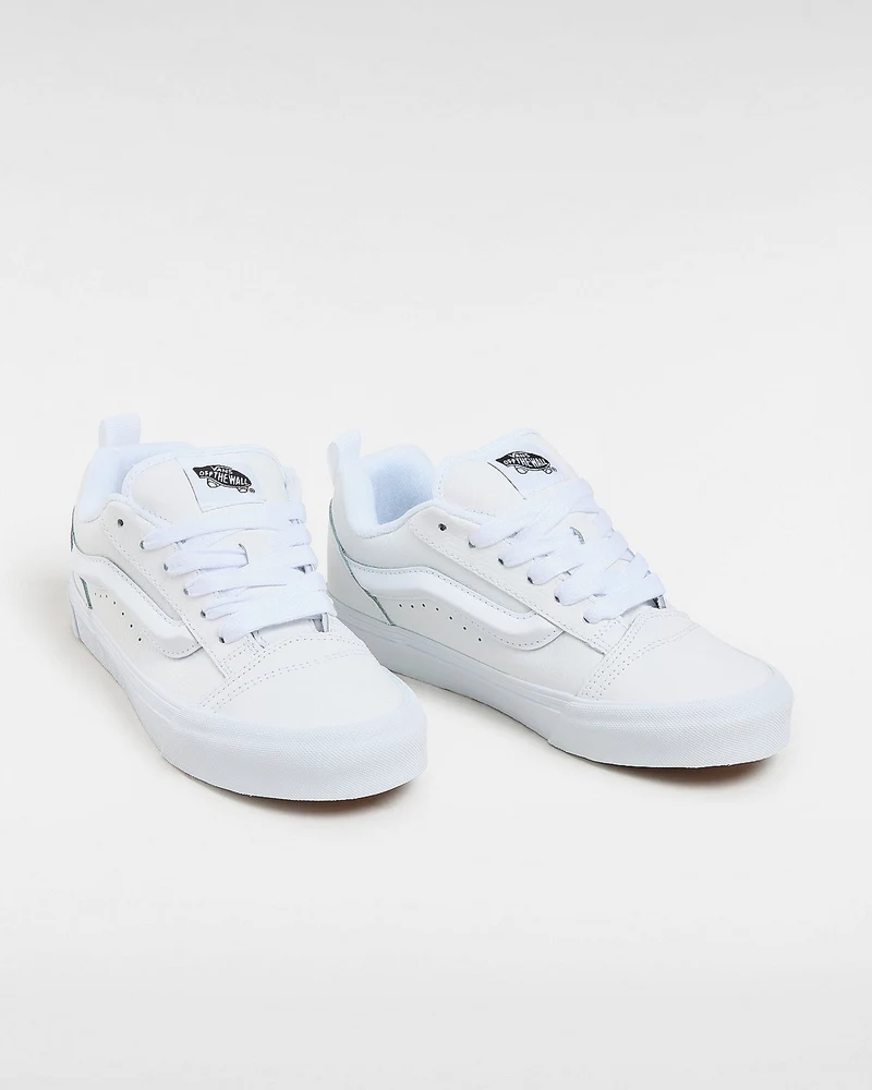 VANS Unisex-Sneaker aus Leder von Knu Skool – True White