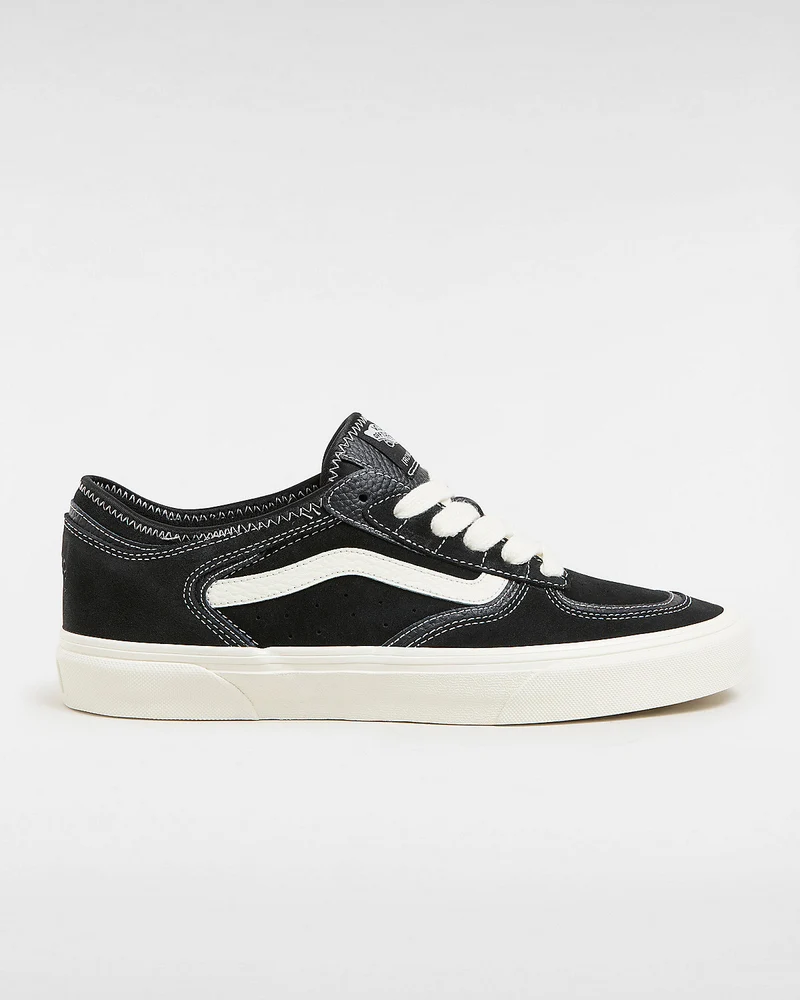 VANS Unisex Rowley Classic Trainer – Schwarz / Marshmallow