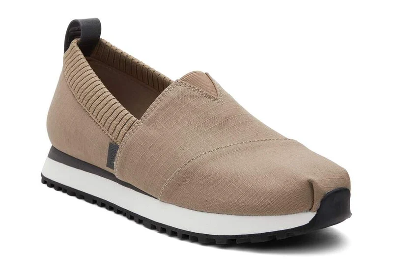 TOMS Resident 2.0 Ripstop-Turnschuhe für Herren - Taupe