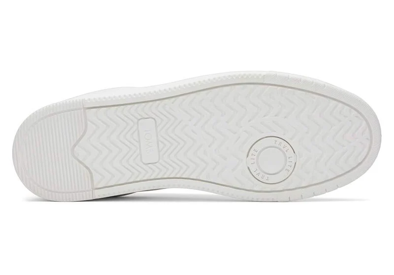 TOMS TRVL Lite Schnür-Sneaker aus Leder für Herren - Helles Weiß