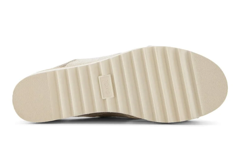 TOMS Diana Crossover-Sandale mit Keilabsatz für Damen - Natur