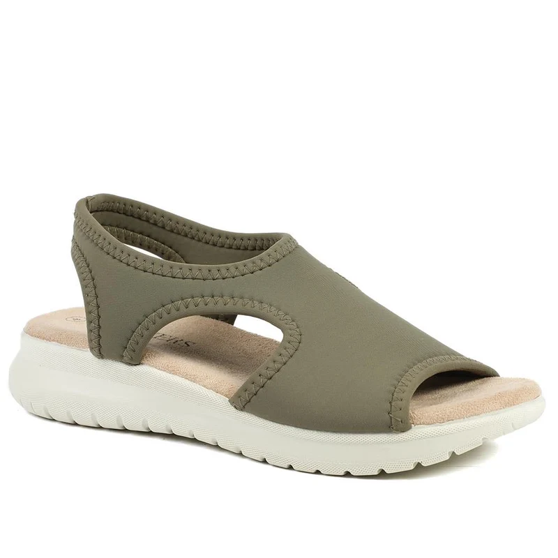 Stretch Comfort Sandals with Cushioned Insole - POLY43001 / 329 021